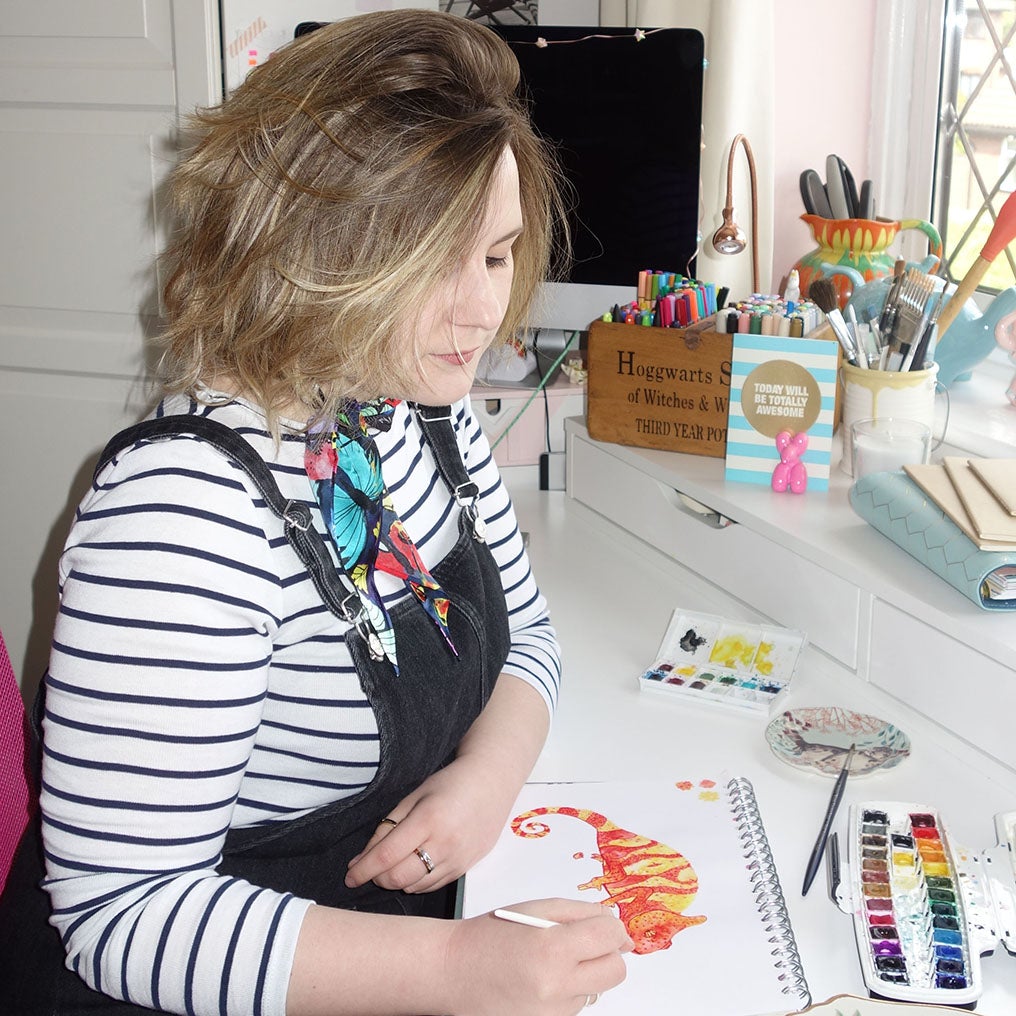 Mushroom Greetings Card