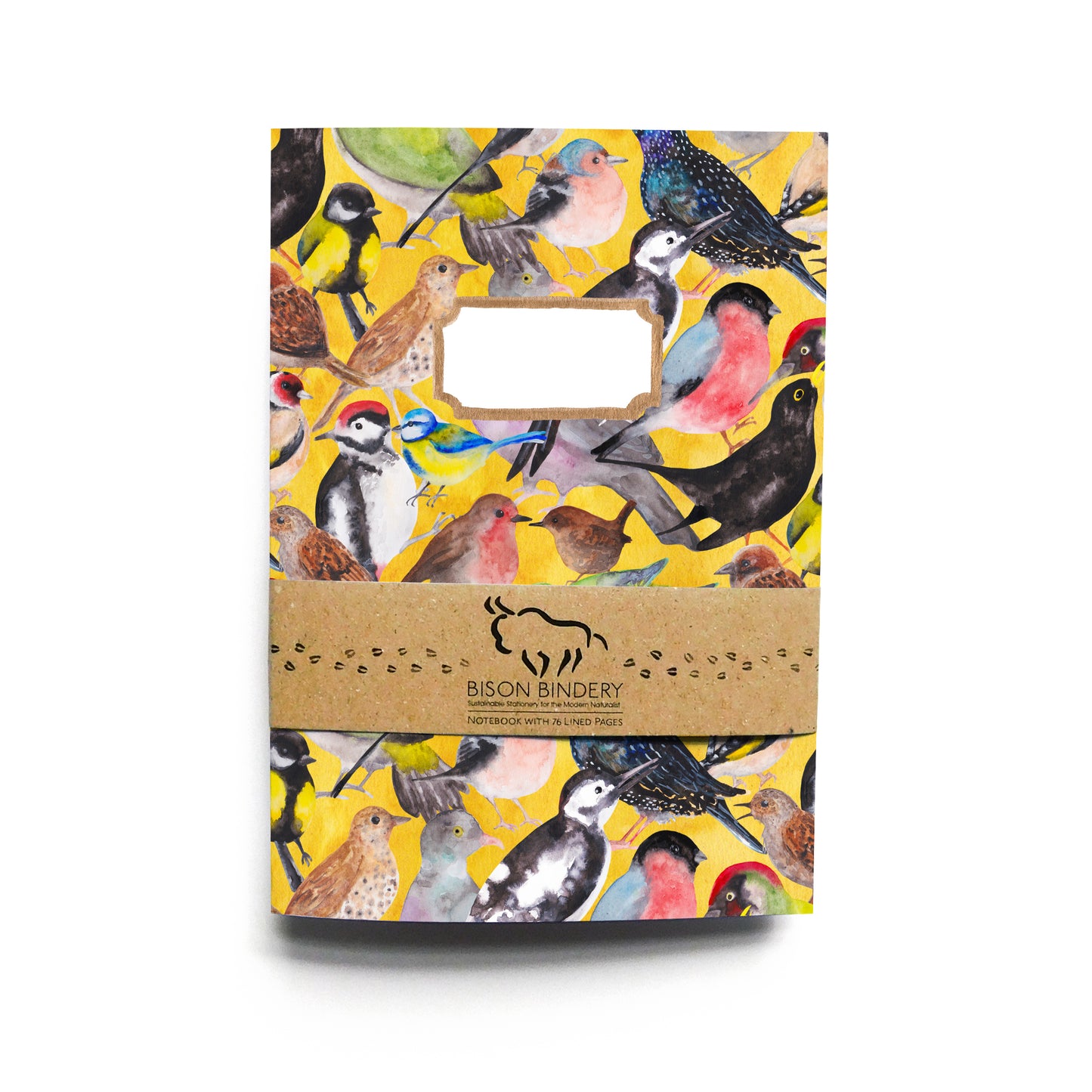 Aves British Garden Birds Lined Journal