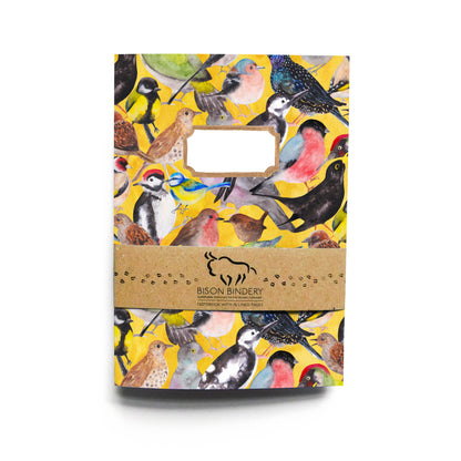 Aves British Garden Birds Lined Journal