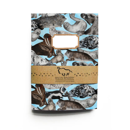 Bob of Seals Print Notebook