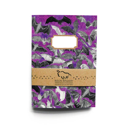 Chiroptera Bat Print Lined Journal