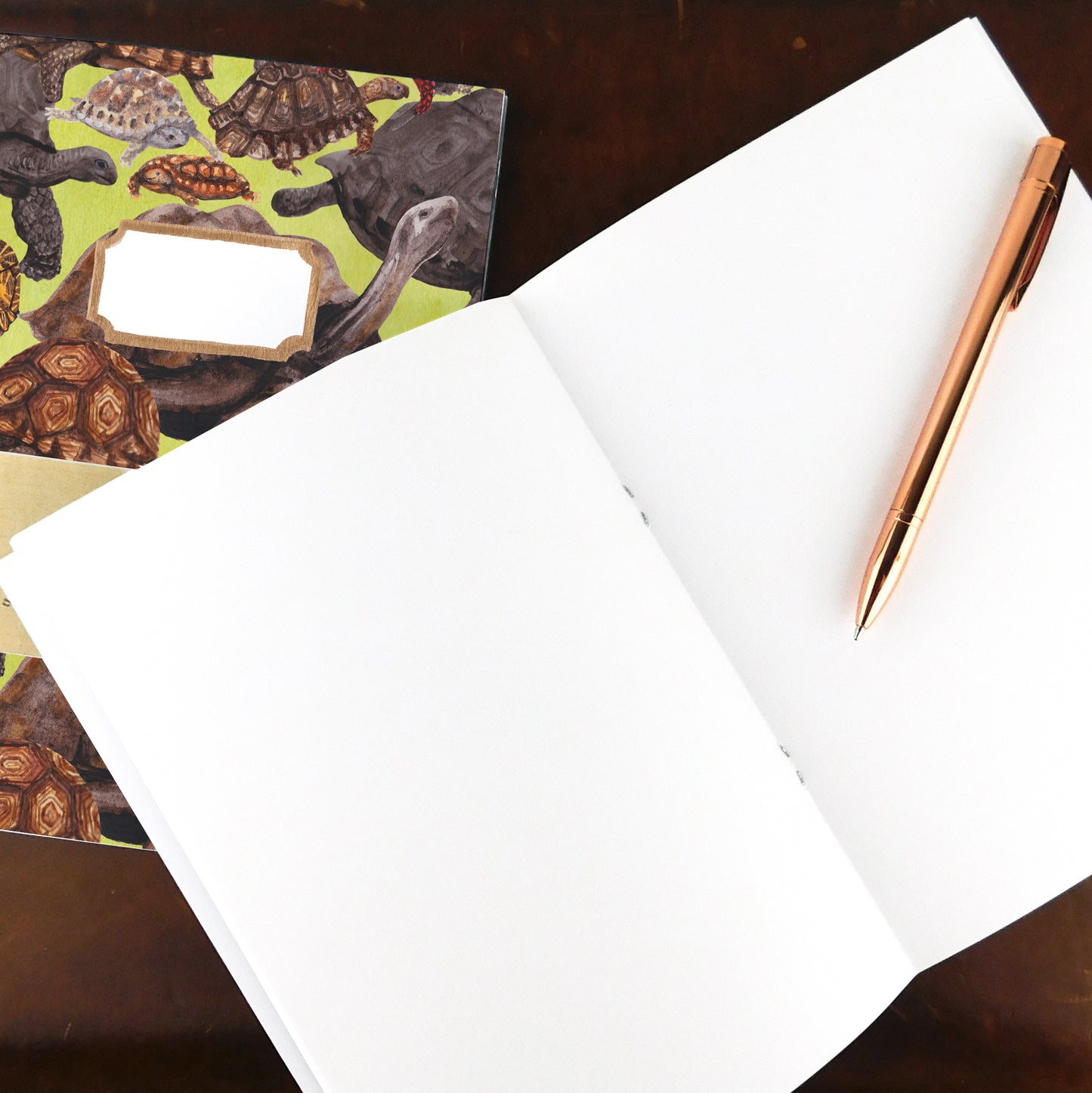 Creep of Tortoises Print Journal and Notebook Set
