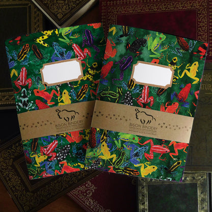 Dendrobatidae Dart Frog Print Journal and Notebook Set