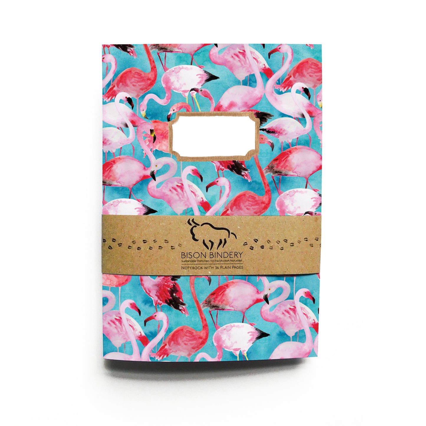 Flamboyance of Flamingos Print Notebook