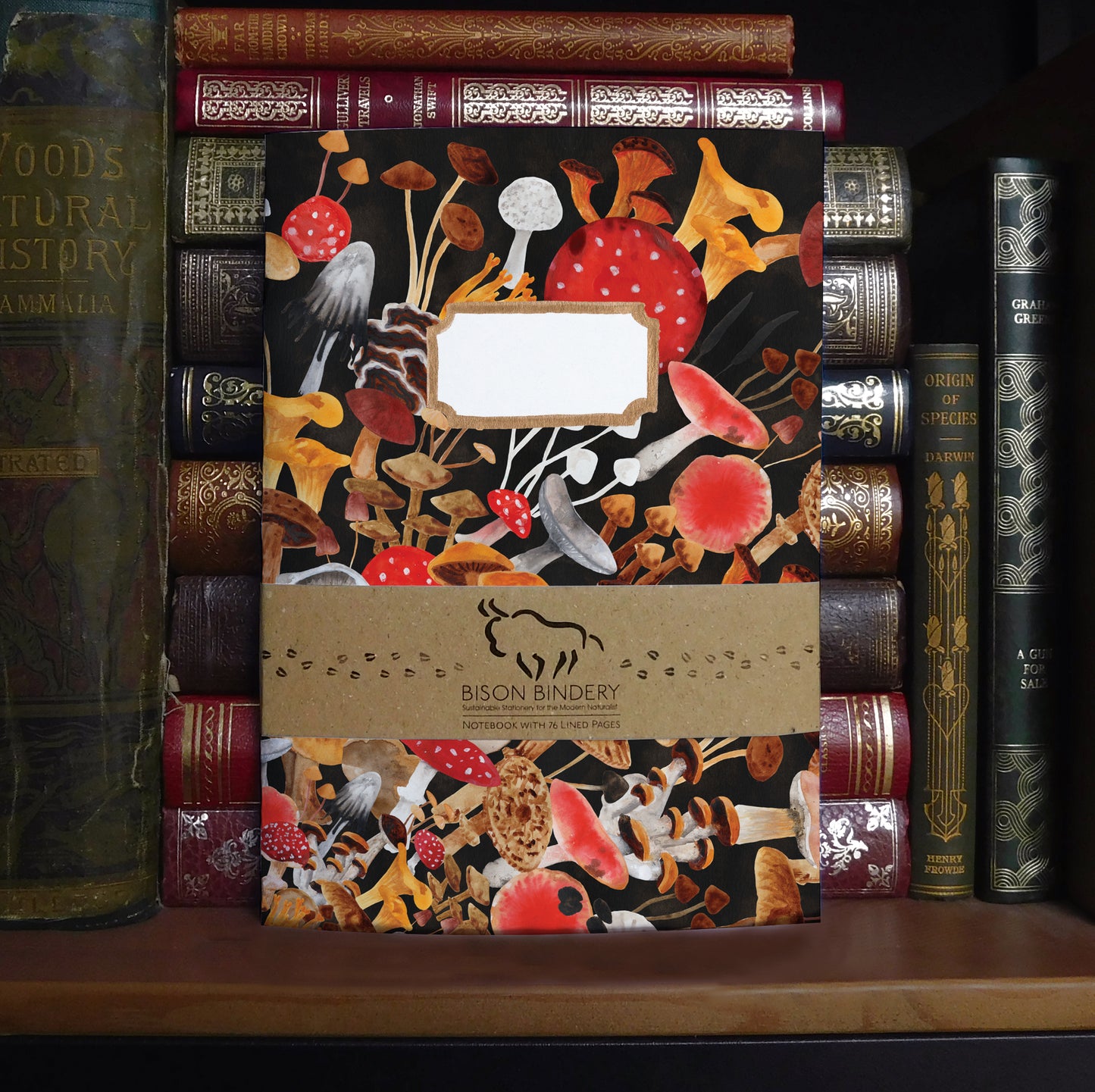 Fungi Print Journal and Notebook Set
