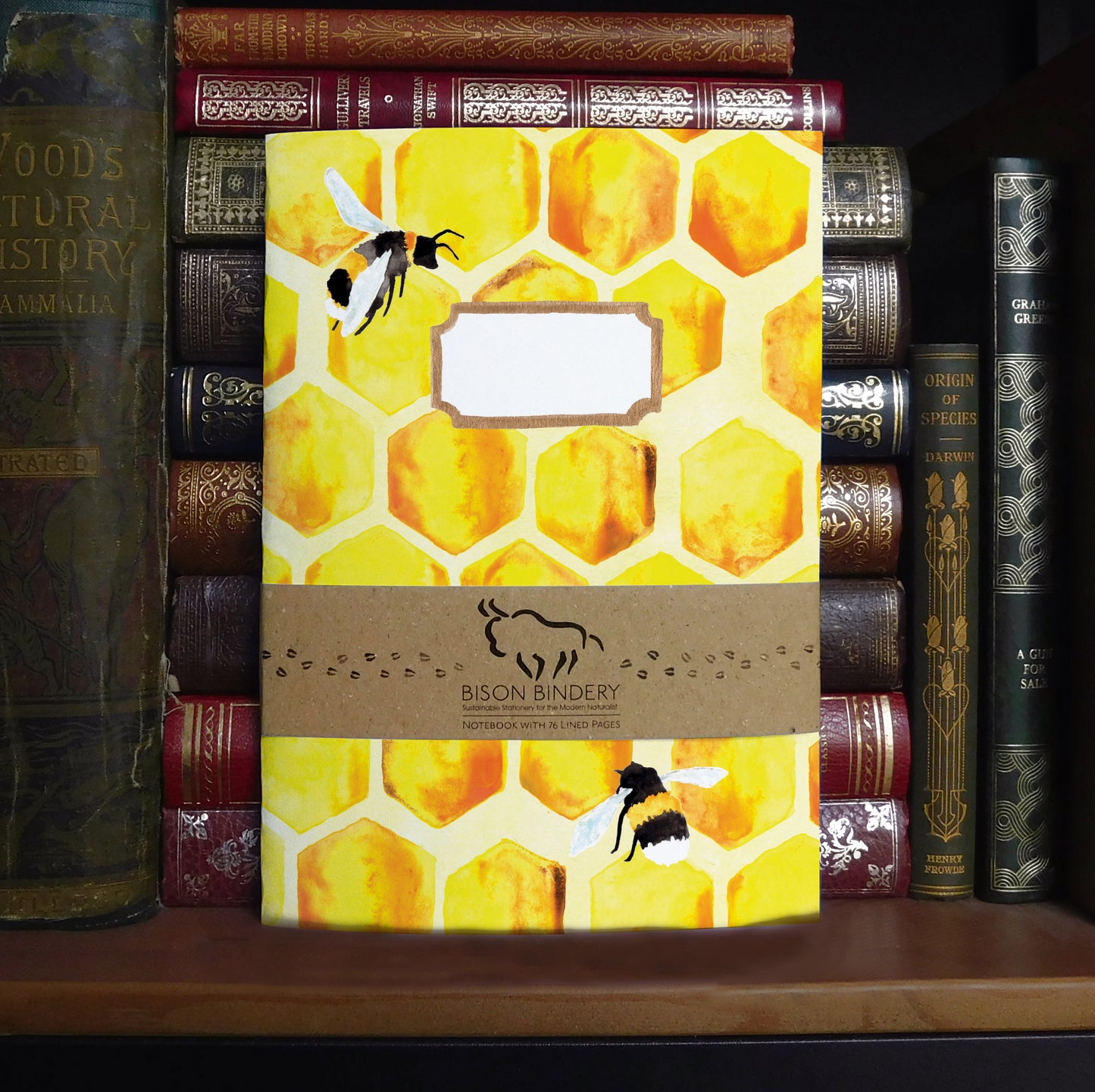 Mellifera Honeybee Print Journal and Notebook Set