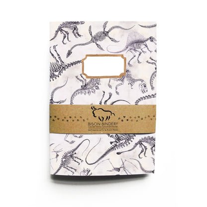 Mesozoic Dinosaur Print Notebook