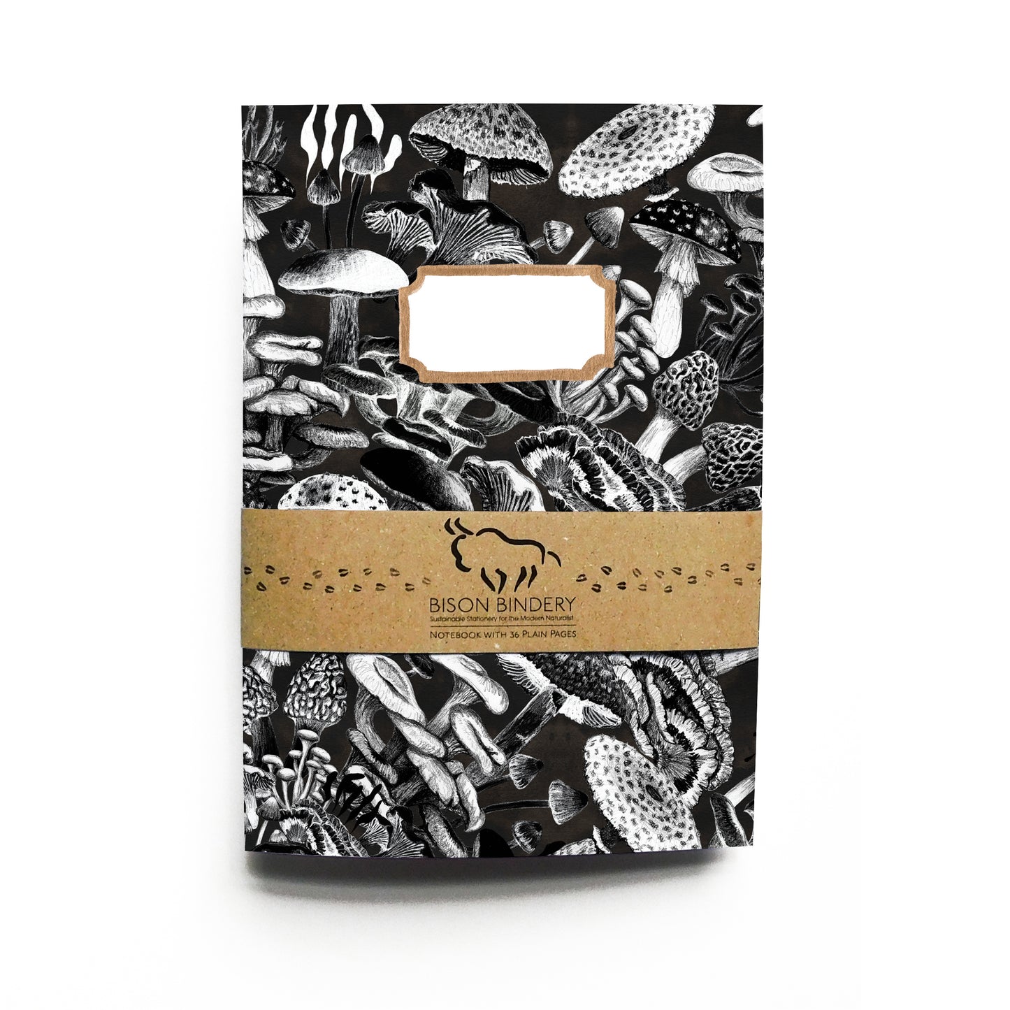 Mushroom Print Notebook