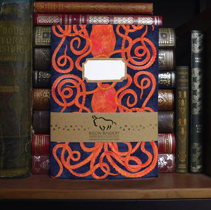 Octopoda Octopus Print Journal and Notebook Set