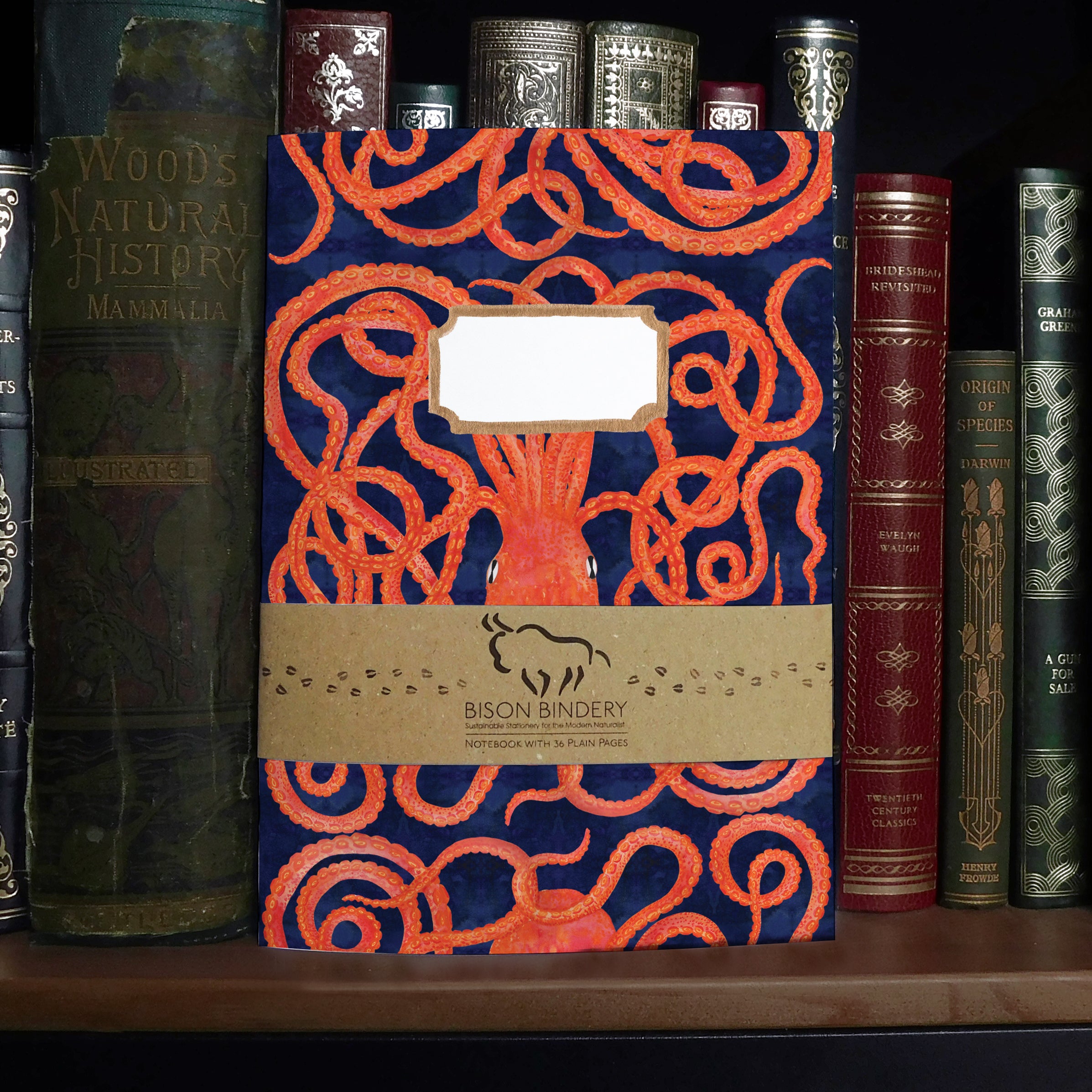 Octopoda Octopus Print Notebook – Bison Bindery