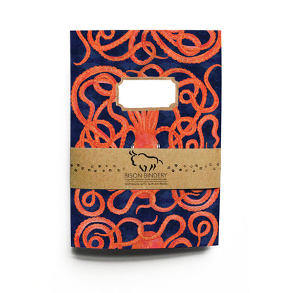 Octopoda Octopus Print Notebook