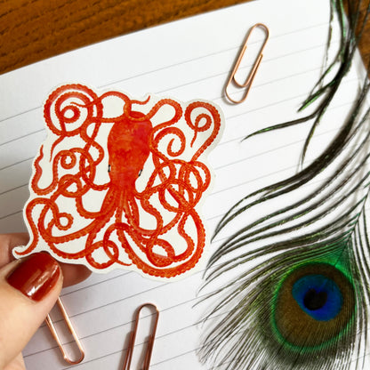 Octopus Sticker