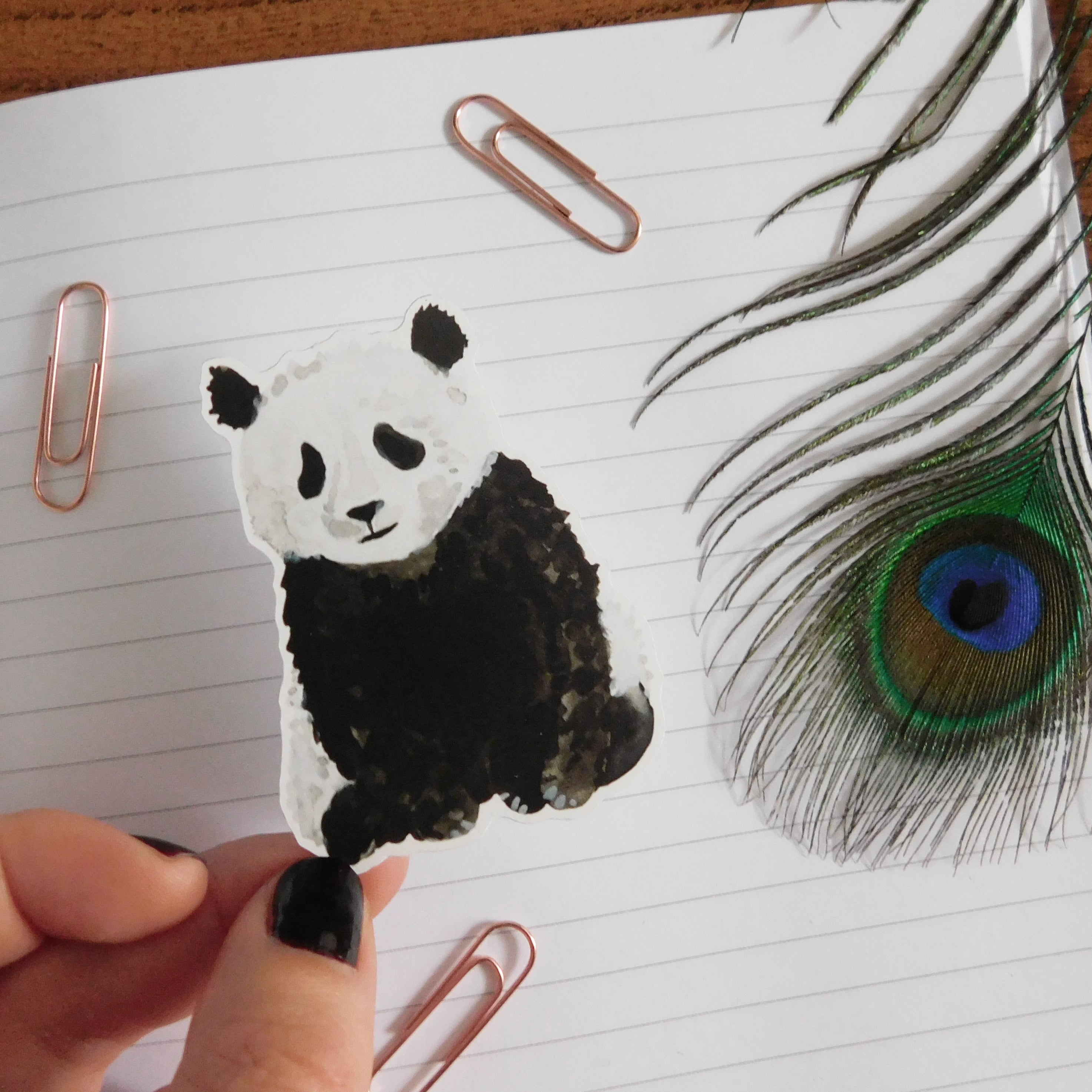 Embarrassment of Pandas Giant Panda Sticker – Bison Bindery