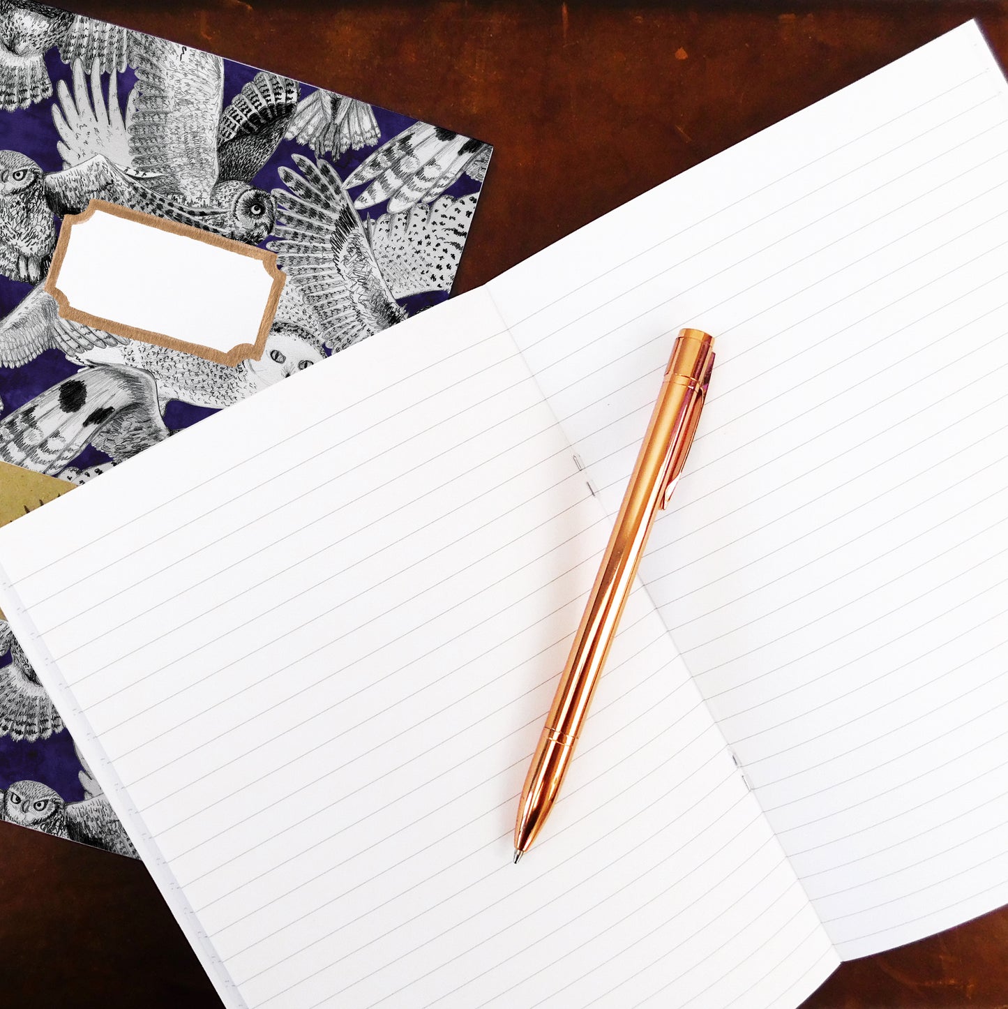 Parliament of Owls Print Lined Journal