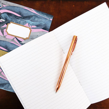Pod of Whales Lined Journal