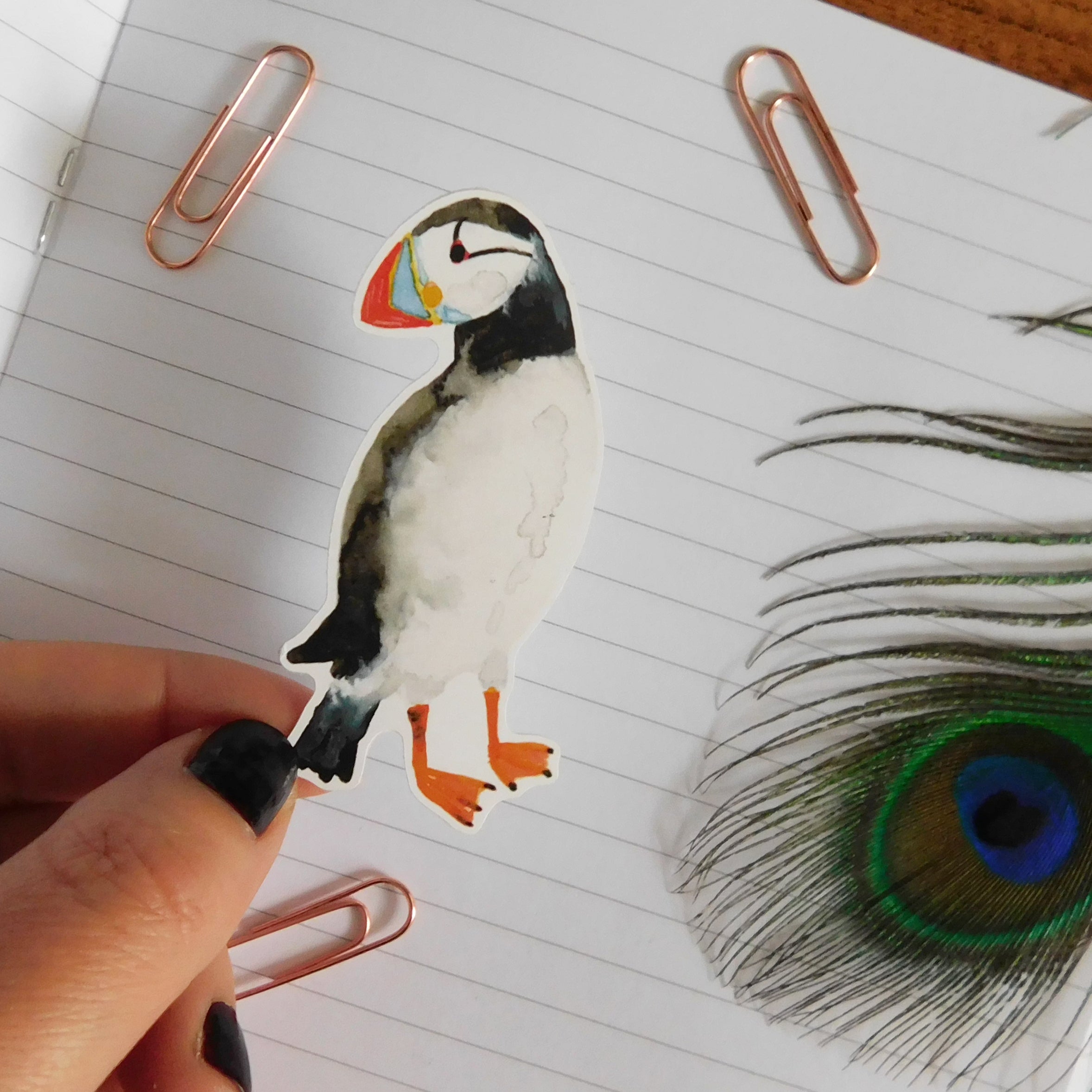 Improbability of Puffins Sticker – Bison Bindery