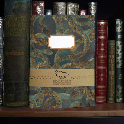 Serpens Snake Print Notebook