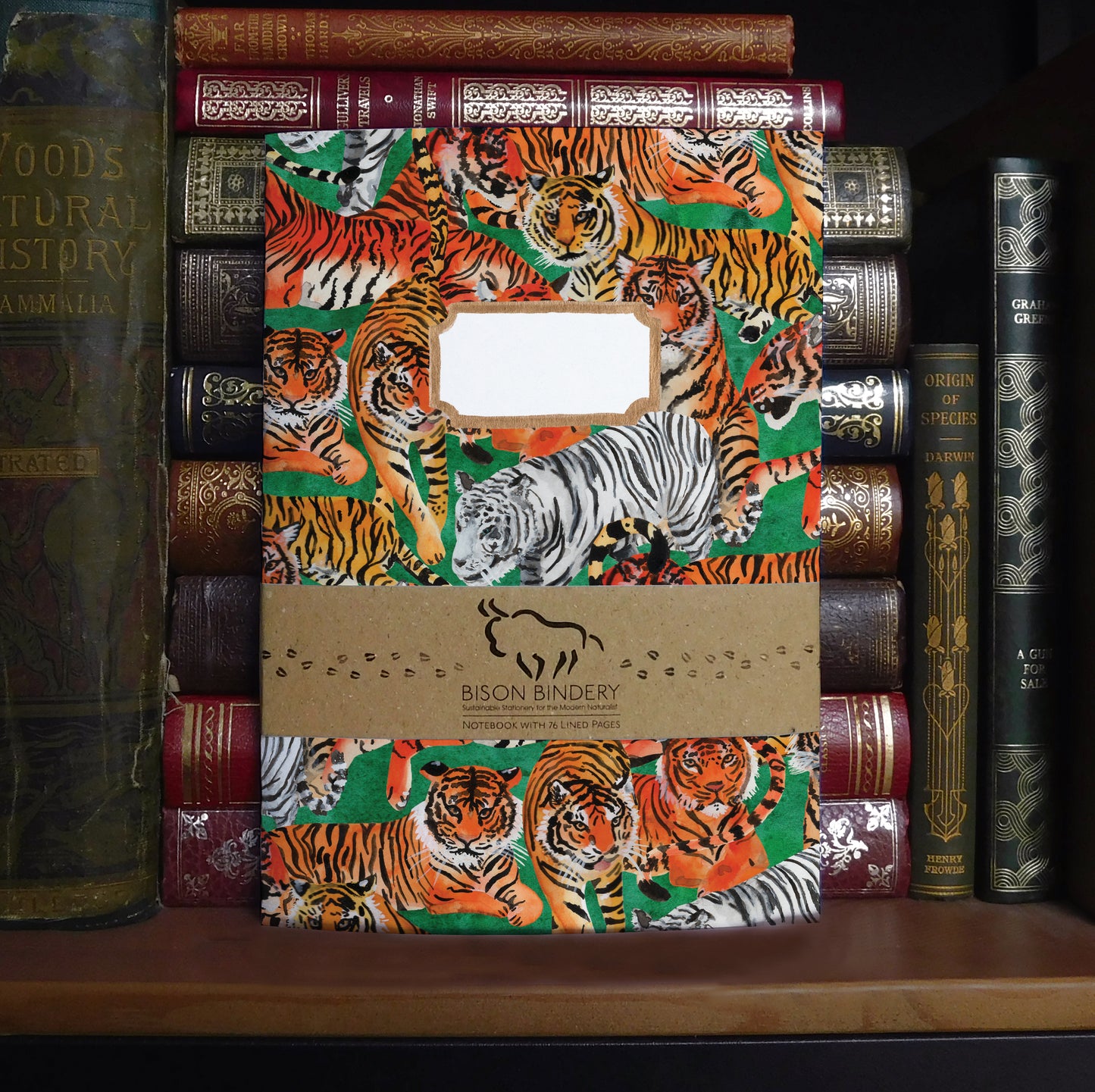 Streak of Tigers Print Journal and Notebook Set