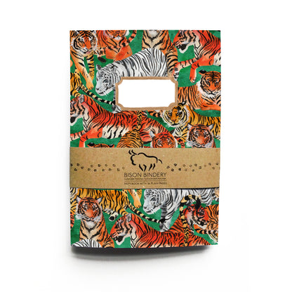 Streak of Tigers Print Notebook