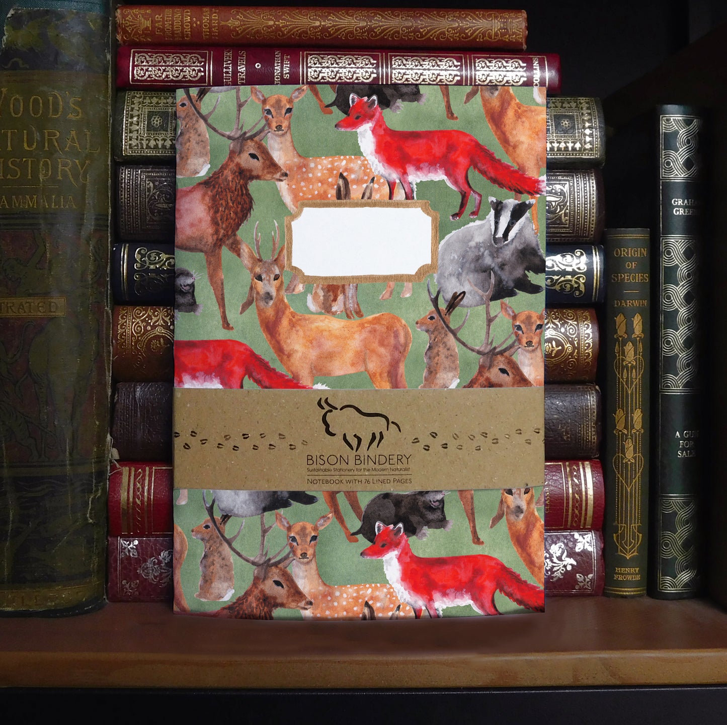 Sylvan Forest Print Journal and Notebook Set