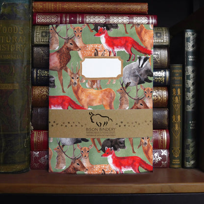 Sylvan Forest Print Journal and Notebook Set