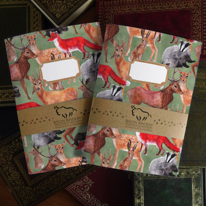 Sylvan Forest Print Journal and Notebook Set