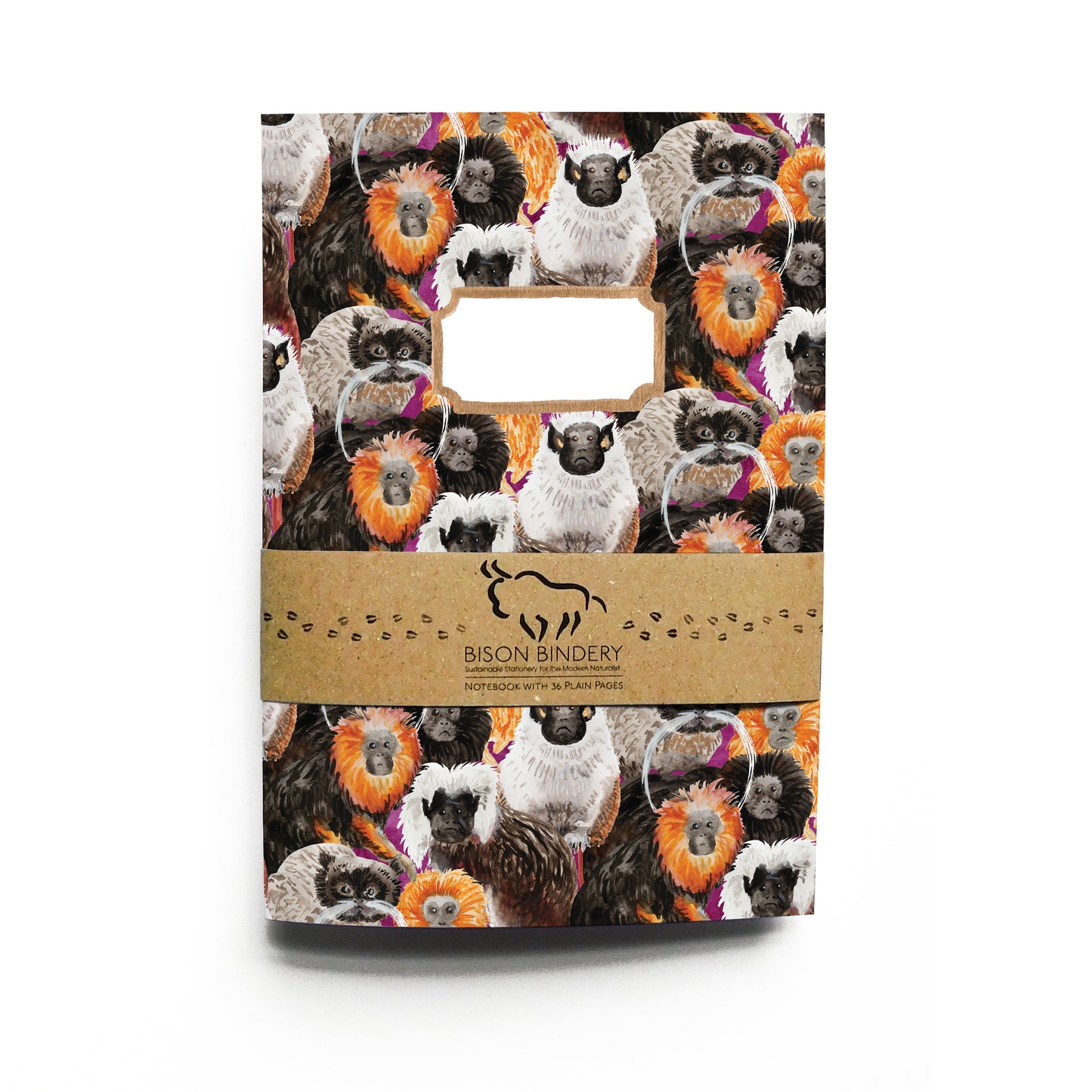 Troop of Tamarins Print Notebook