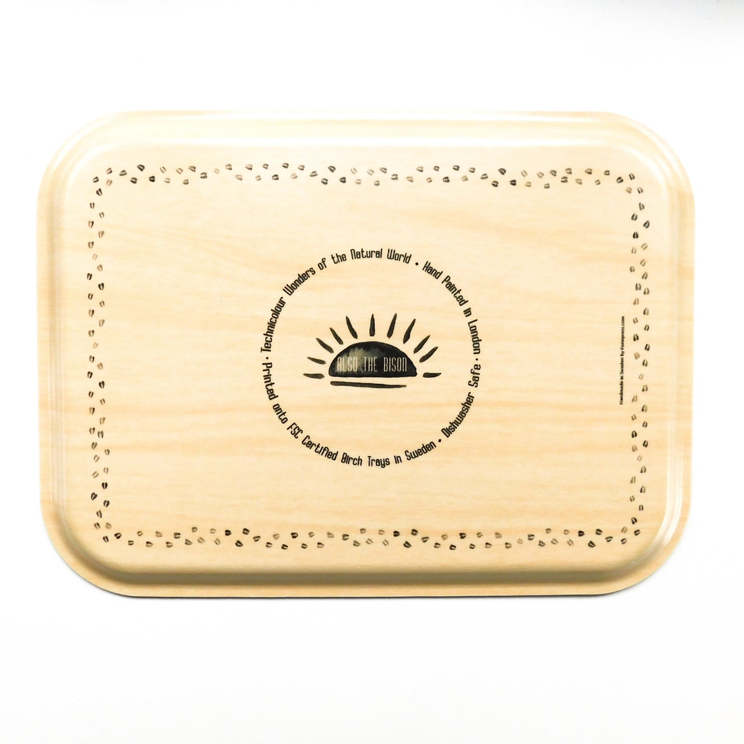 Pack of Red Pandas Print Small Tray