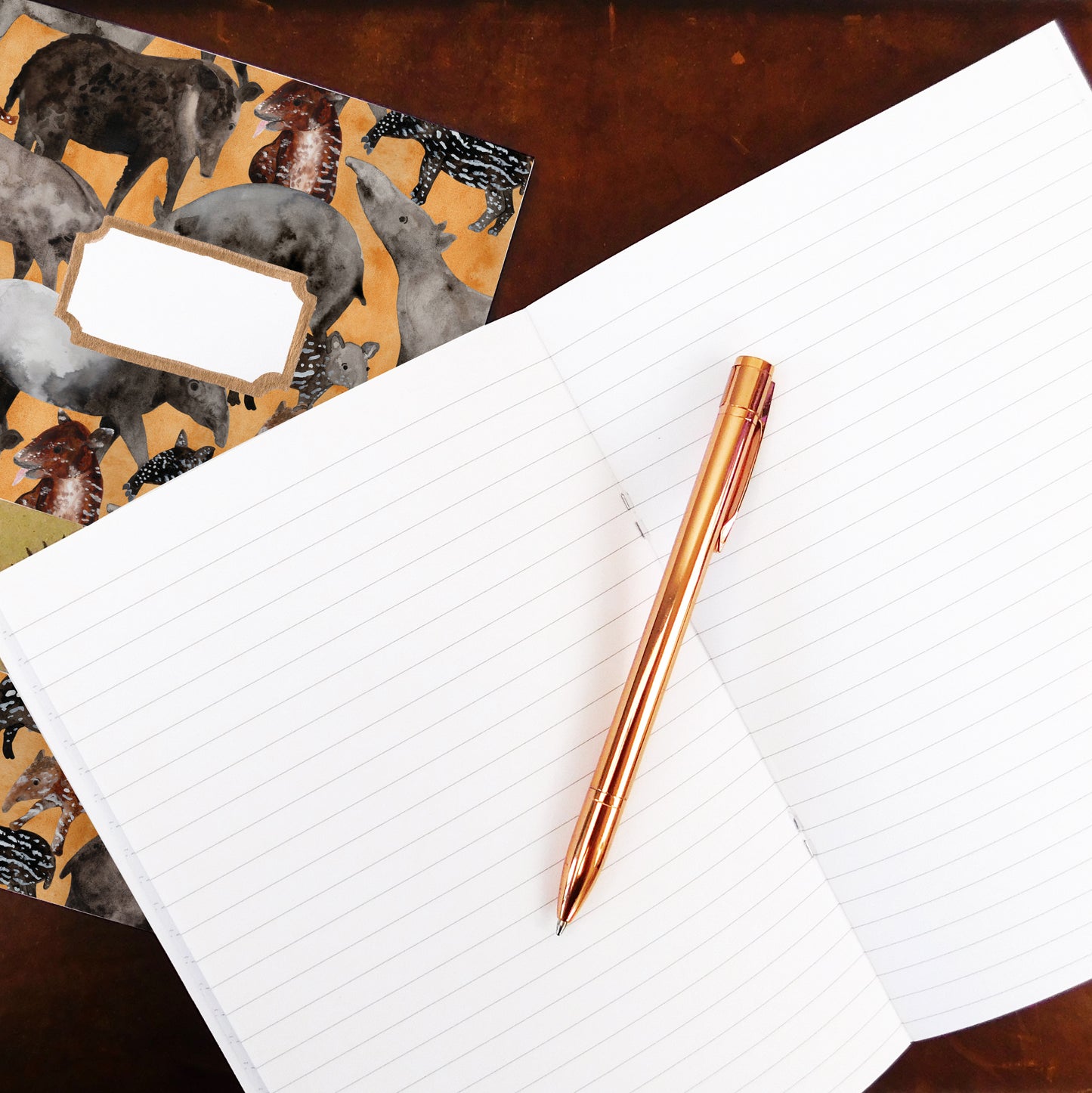 Candle of Tapirs Print Journal and Notebook Set