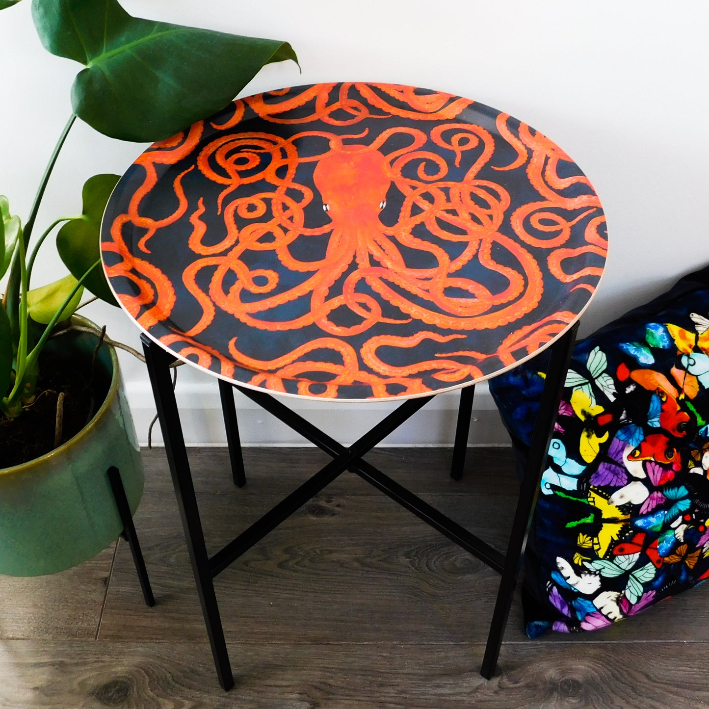 Octopoda Octopus Round Tray