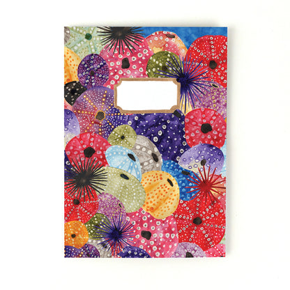 Echinozoa Sea Urchin Print Lined Journal