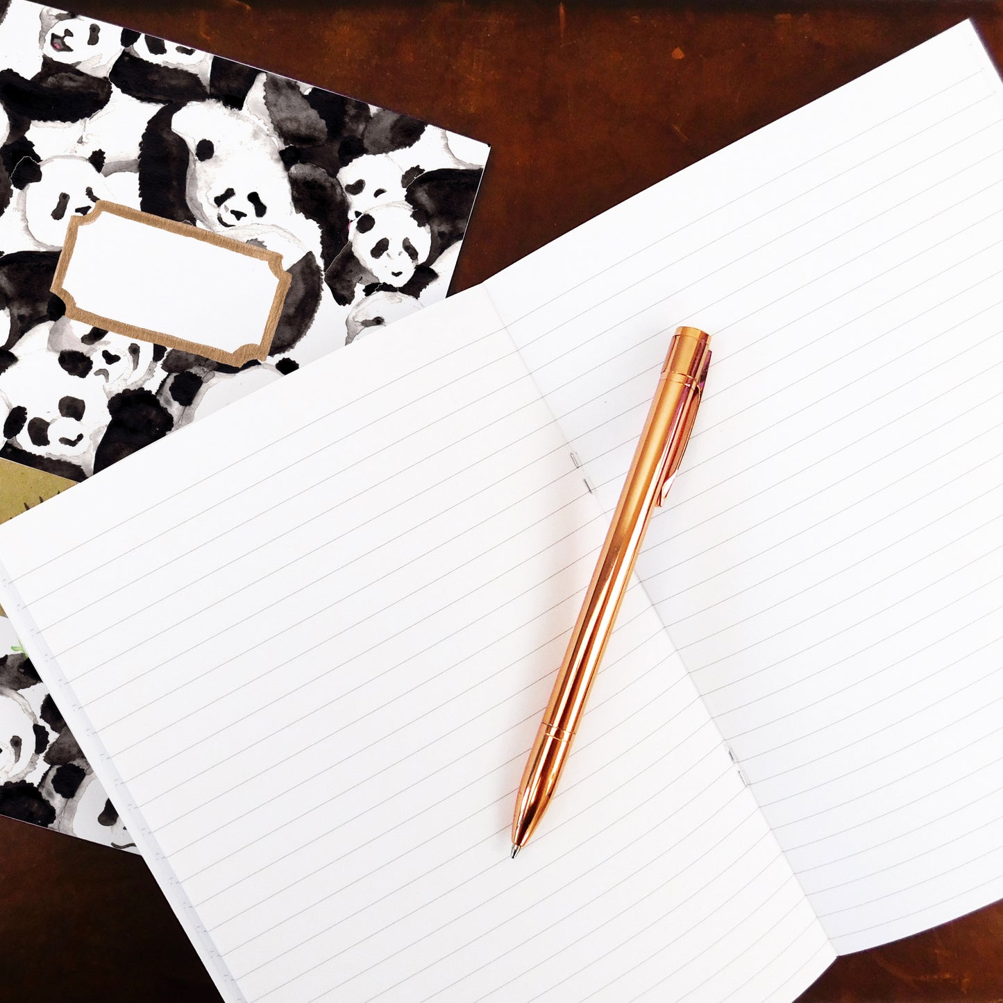 Embarrassment of Pandas Print Journal and Notebook Set