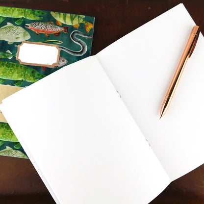 Flumens Freshwater Fish Print Notebook