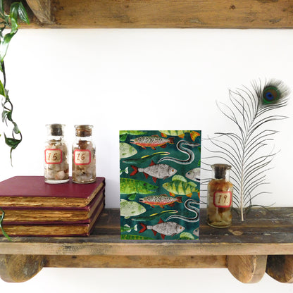 Flumens Freshwater Fish Greetings Card