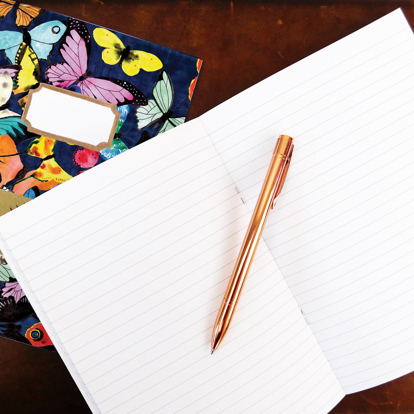 Lepidoptera Butterfly Print Journal and Notebook Set