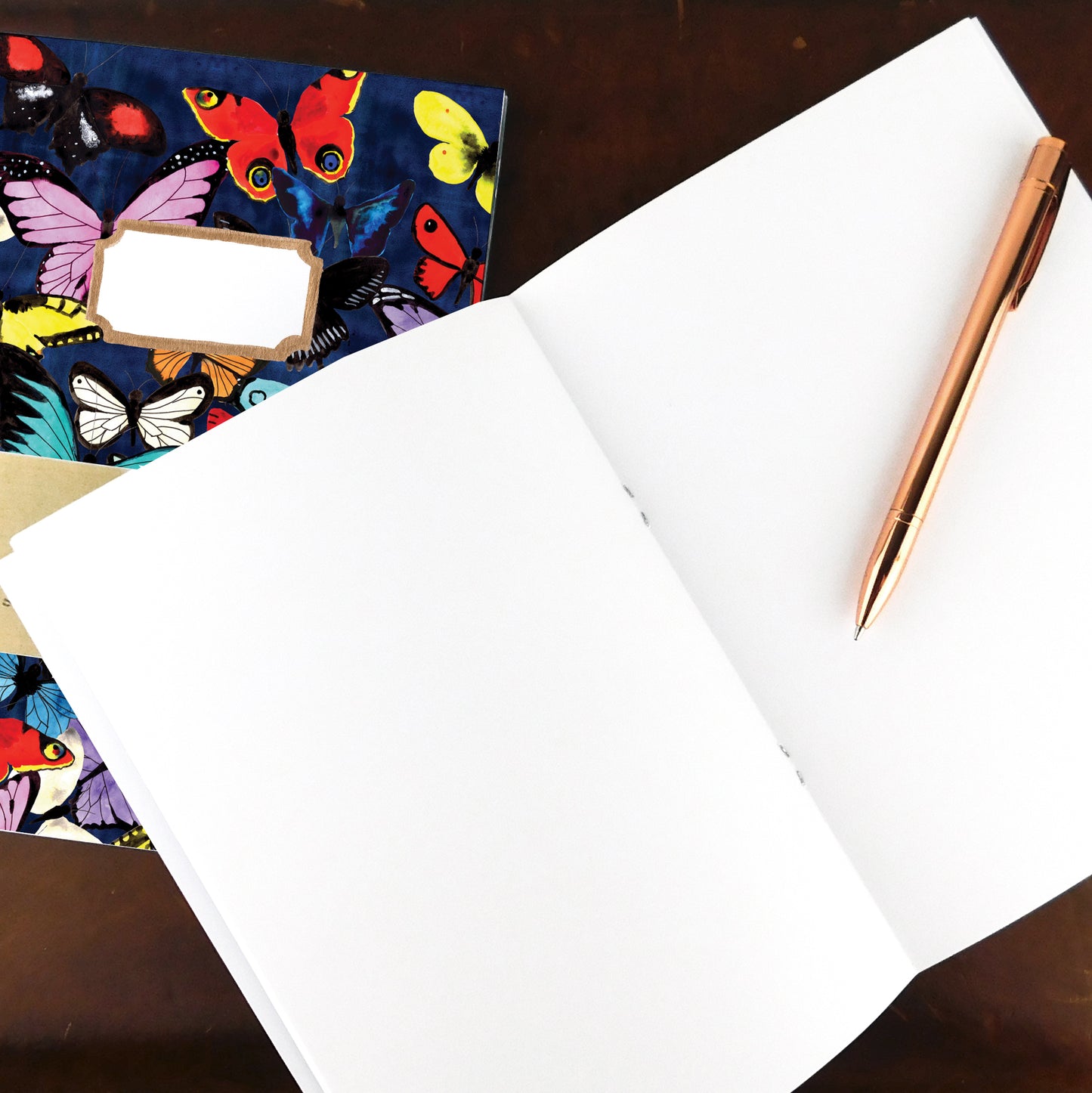 Lepidoptera Butterfly Print Journal and Notebook Set