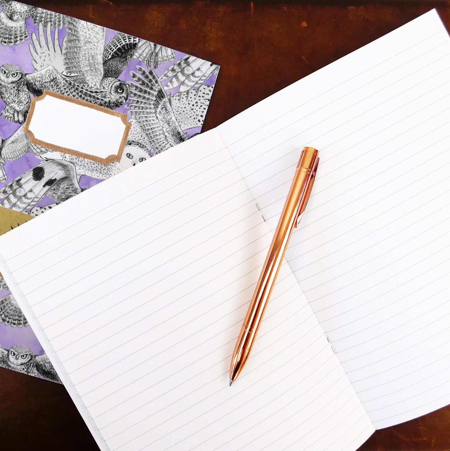 Parliament of Owls Print Lined Journal