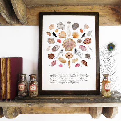 Seashore Set of 3 Art Prints