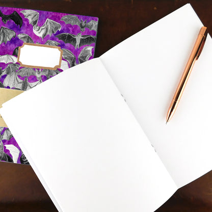 Chiroptera Bat Print Journal and Notebook Set