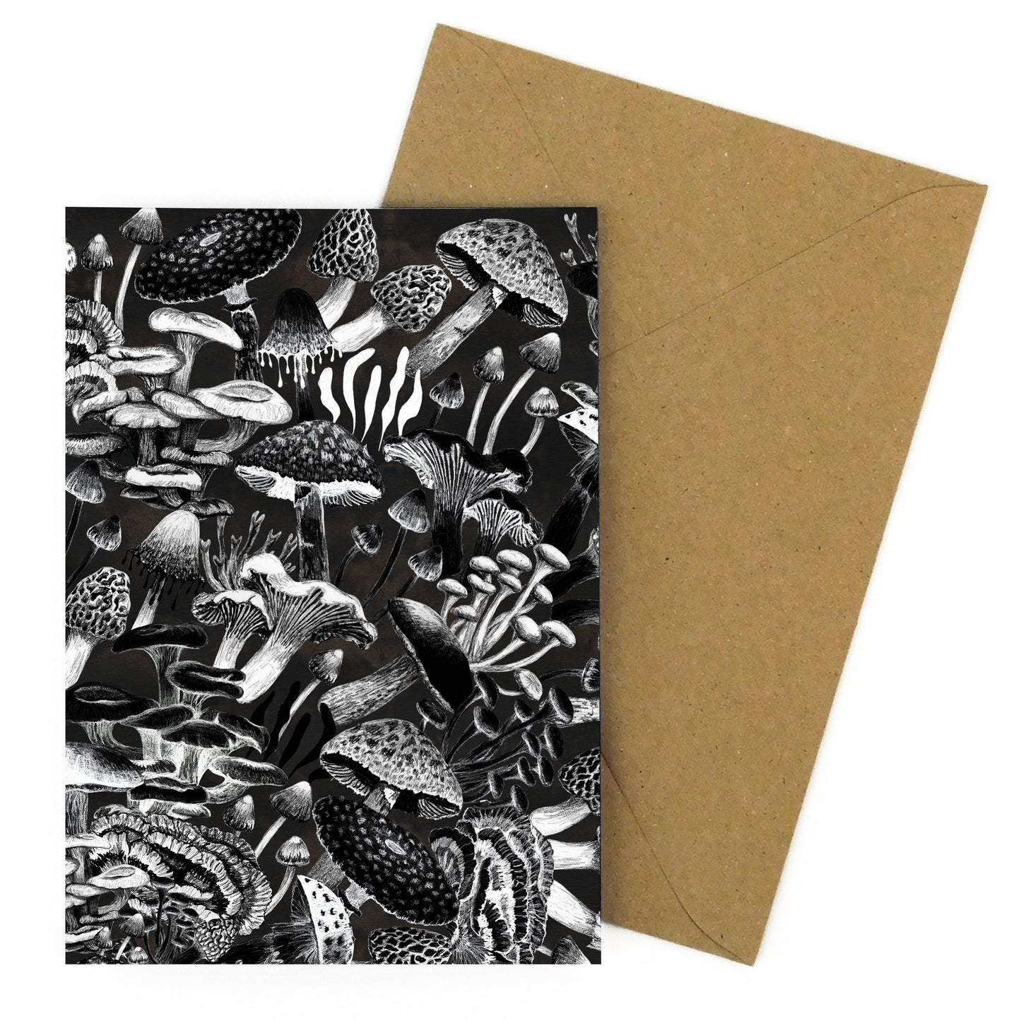 Mushroom Greetings Card