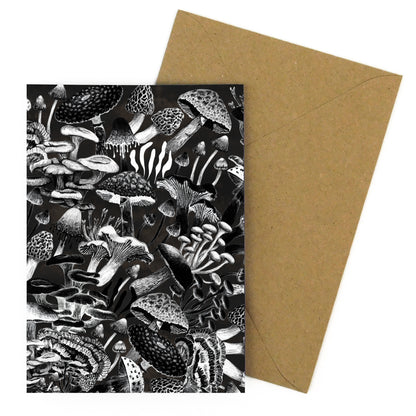 Mushroom Greetings Card