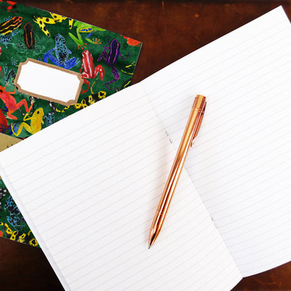 Dendrobatidae Dart Frog Print Journal and Notebook Set