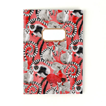 Conspiracy of Lemurs Print Notebook