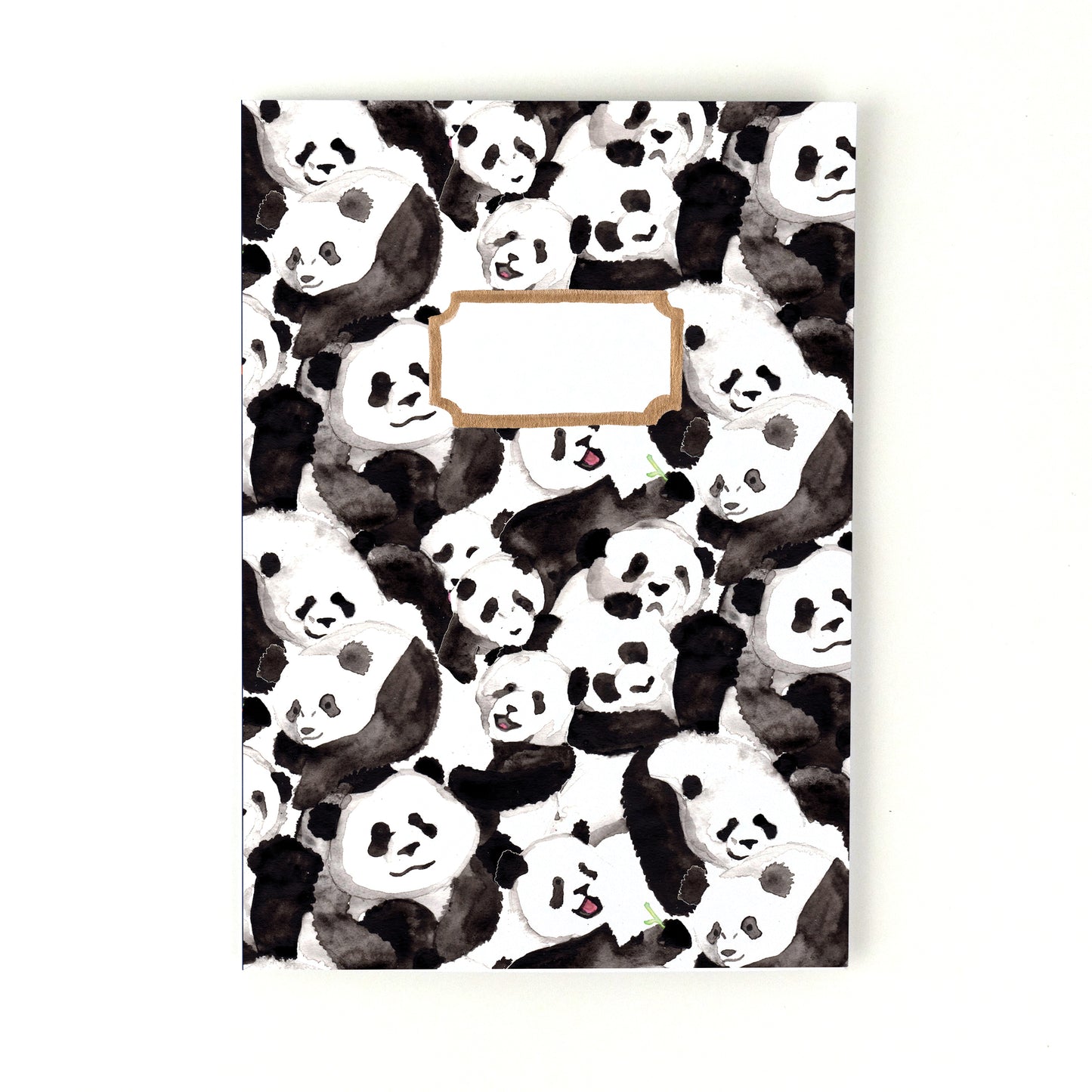 Embarrassment of Pandas Print Notebook