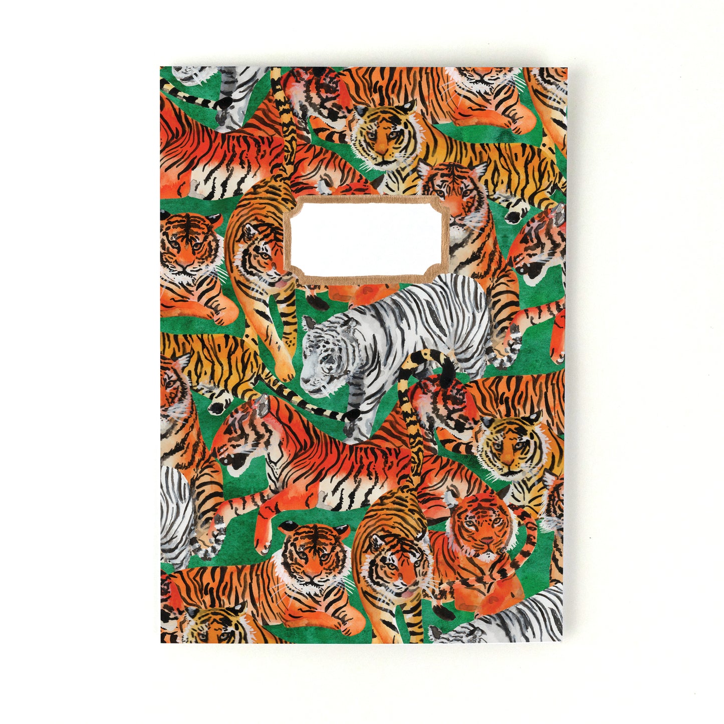 Streak of Tigers Print Lined Journal