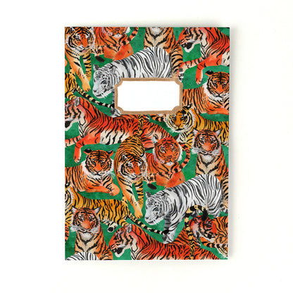 Streak of Tigers Print Notebook
